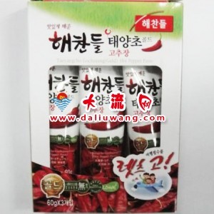 好餐得 太陽草辣醬60g*3/ - 醬類 大流網 大流網 韓國進口 批發 沈陽 韓國商品批發 韓國零食 韓國食品批發 韓國食品零售 韓國食品代購 韓國生活用品批發 韓國生活用品零售 韓國生活用品代購 韓國廚房用品批發零售代購 韓國化妝品批發零售代購 韓國商品實體店加盟 韓國食品 韓國飲料 韓國零食 韓國調味料 韓國咖啡 韓國茶 韓國方便面 韓國罐頭 韓國生活用品 韓國洗衣粉 韓國柔順劑 韓國洗發水 韓國洗滌劑 韓國廚房用品 韓國化妝品 韓國家用電器 韓國電飯鍋 韓國飯店用品 韓國電飯鍋 韓國榨汁機 por
